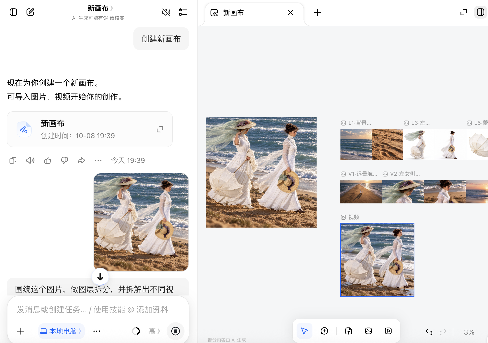 豆包工作新增画布功能,并接入豆包2.1 Lite模型